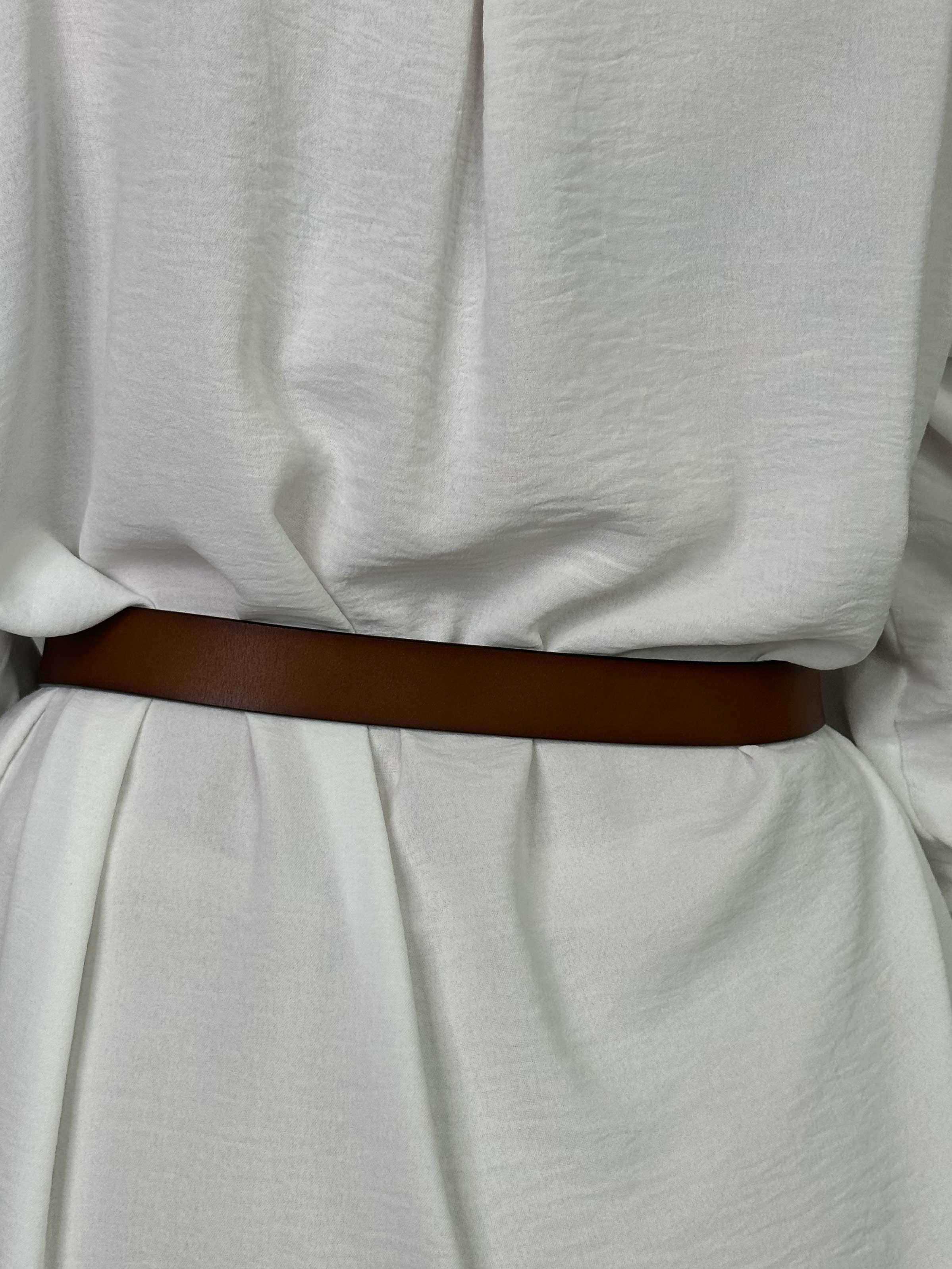 Rachel - Simpelt bælte i ægte læder